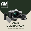 OM System OM-5 Kit Silver 12-45mm f4