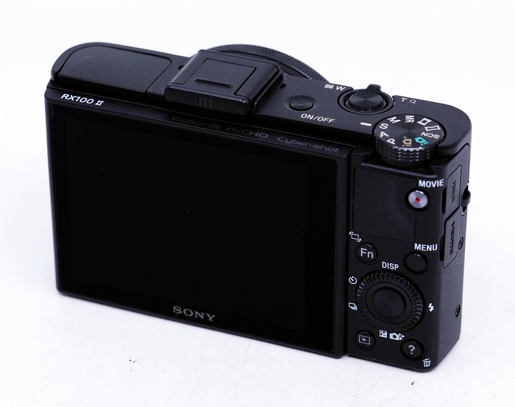OCCASION Sony RX100 Mark II + Black Leather Case