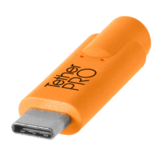 TetherPro USB 3.0 / USB-C 4.6m/15' CUC3215-ORG