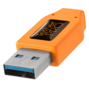 TetherPro USB 3.0 / USB-C 4.6m/15' CUC3215-ORG