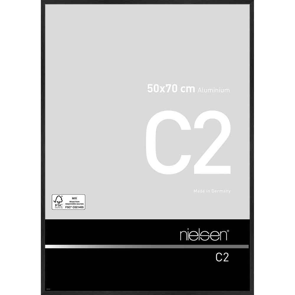 nielsen Cadre C2 50 x 70 noir mat