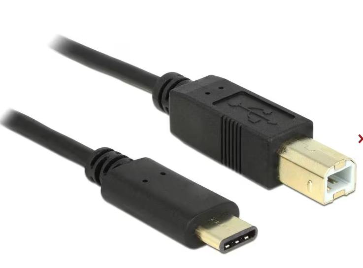 Delock Cable USB 2.0 C - USB B 4m