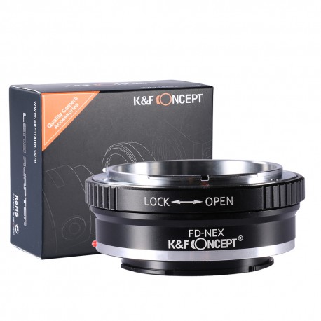 K&F Concept Adapter Sony NEX pour Canon FD