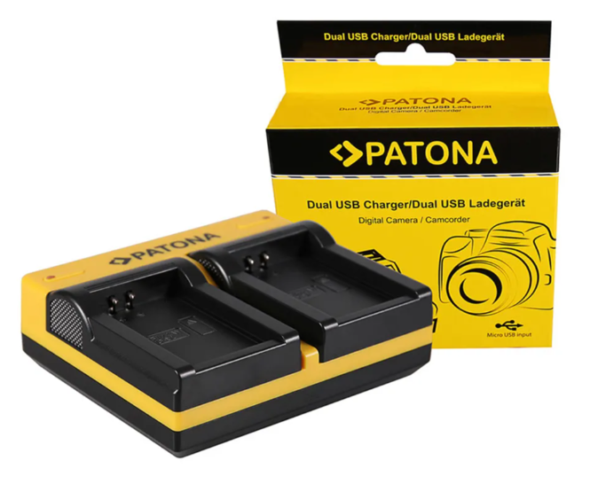 Patona Chargeur Dual USB LP-E12