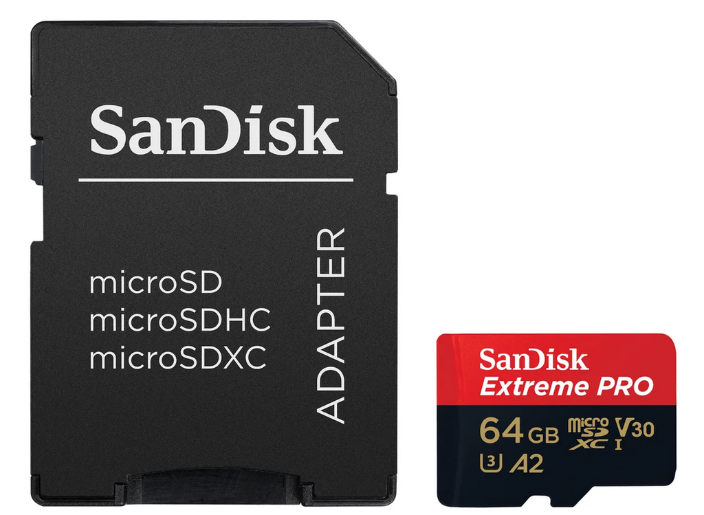 SanDisk ExtremePro 200MB/s microSD 64GB