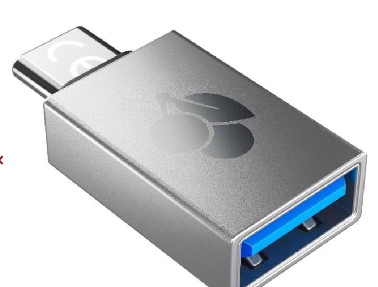 Cherry Adaptateur USB Connecteur USB C - Prise USB A