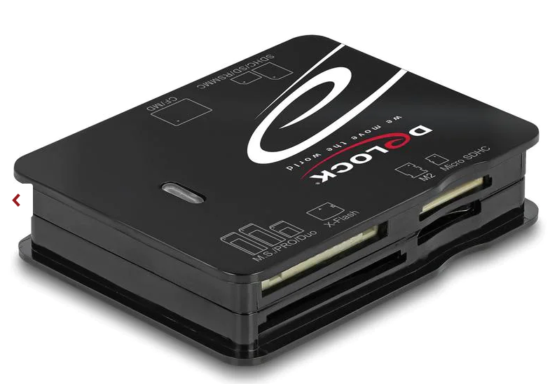 Delock Card Reader Extern 91007 All in 1 USB 2.0