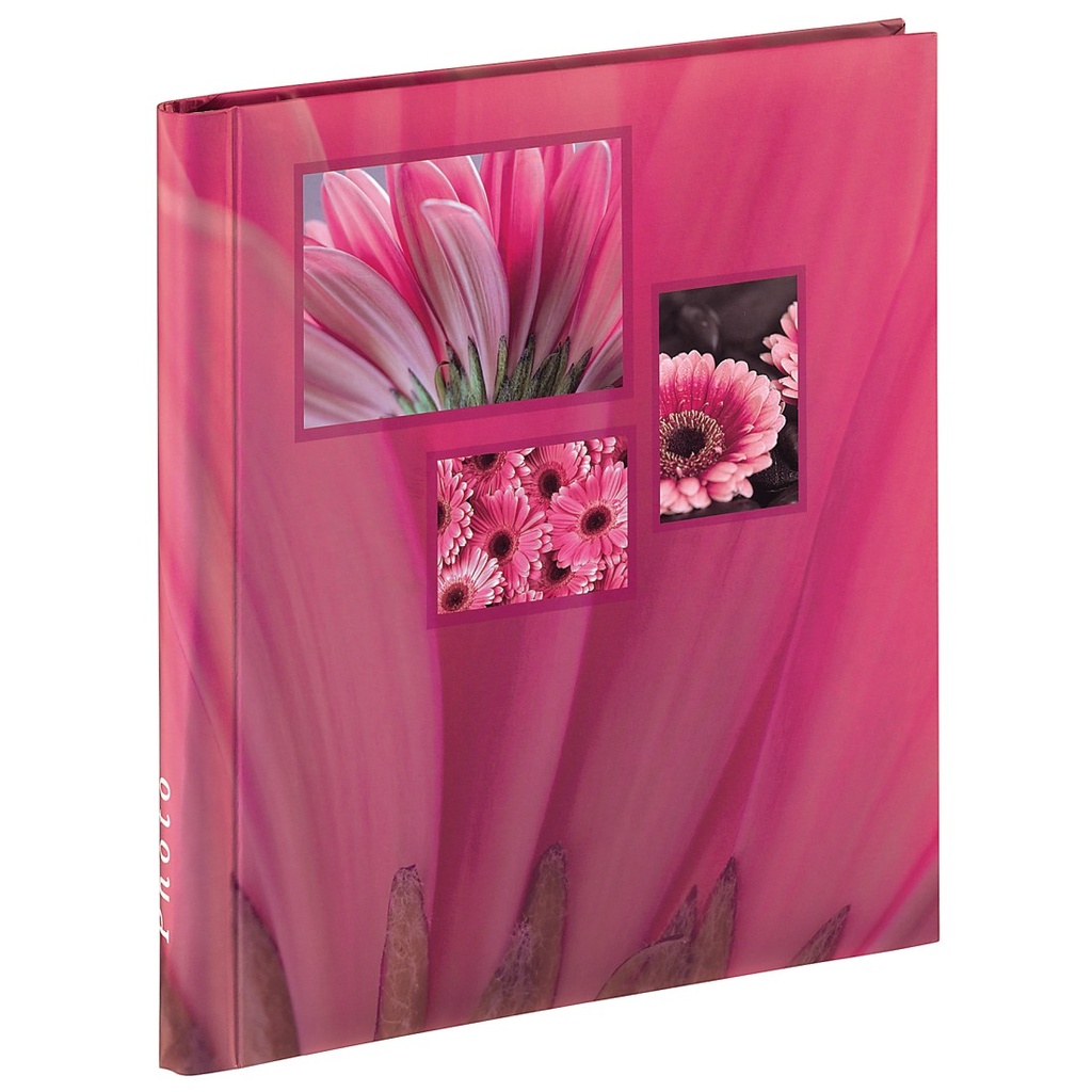 Hama Album autocollant "Singo", 28x31 cm, 20 pages blanches, Rose