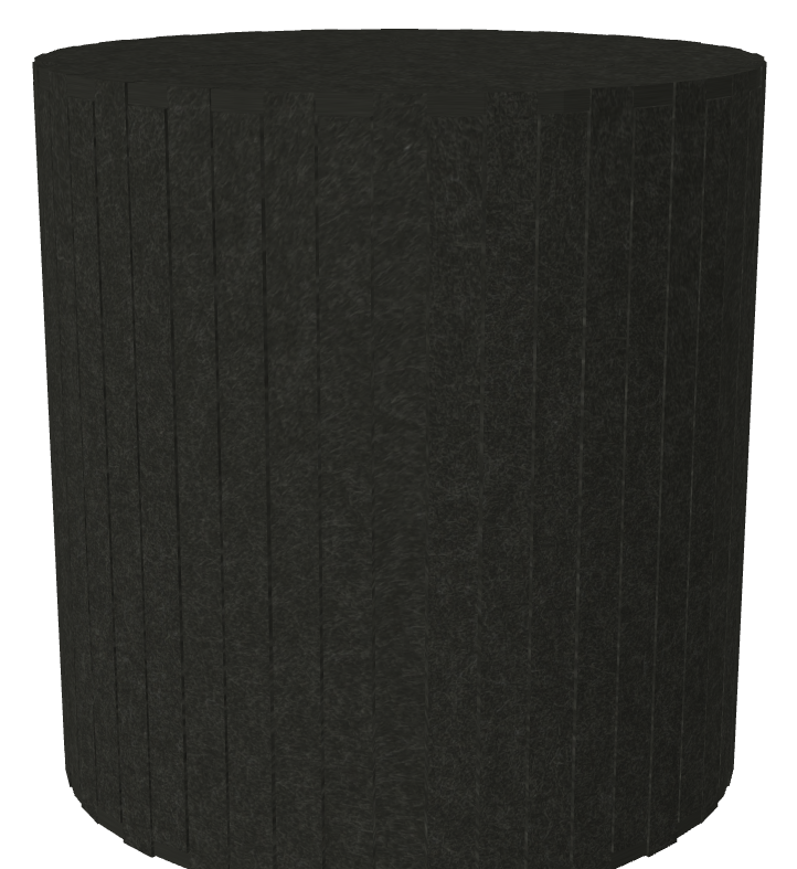 Living.audio Silent Stool noir