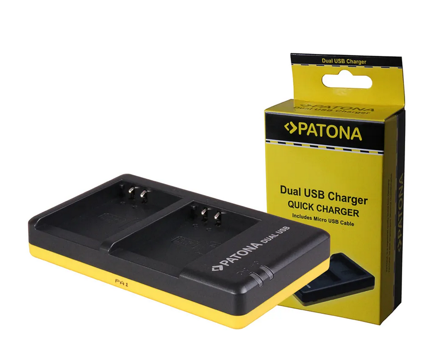 Patona Chargeur Dual USB Olympus BLN1