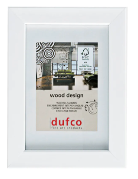 DUFCO Cadre bois 30x40cm 1610.80592 Toronto blanc