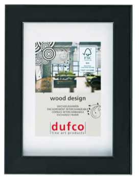 DUFCO Cadre bois 30x40cm 1610.80109 Toronto noir