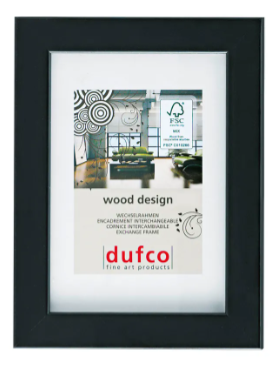 DUFCO Cadre bois 30x45cm 1610.80111 Toronto noir