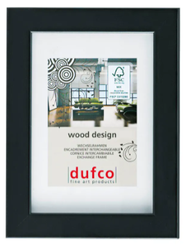 DUFCO Cadre bois 15x21cm 1610.80110 Toronto noir