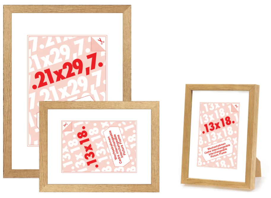 DEBEX Cadre 50x70cm 320.01 50X70 Chêne nature