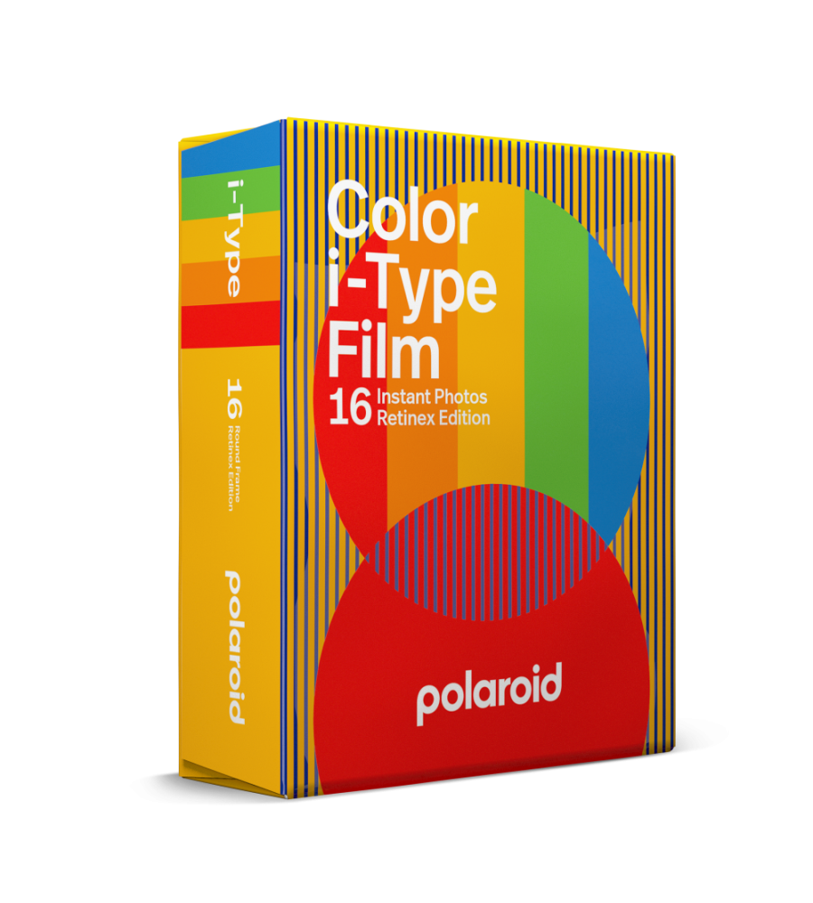 Polaroid Color Film i-Type Round Frame Retinex double paquet (2x 8Photos)
