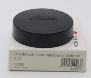 Leica Bouchon Objectif A74 Réf. 14233