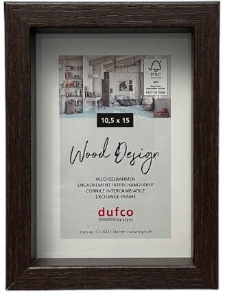 DUFCO Cadre 10,5x15 Fuji Wengé
