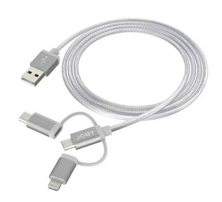 Joby Charge Sync Cable 3-in-1, 1.2M GR