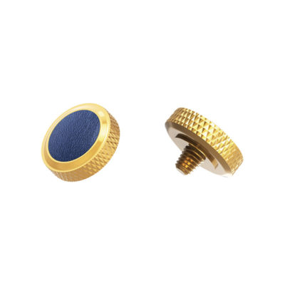 JJC Deluxe Soft Release Button Gold Blue