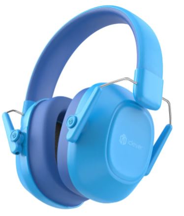 ICLEVER Ear Muffs for Kids C06-2301N-01 26dB NRR Noise Reduction blue
