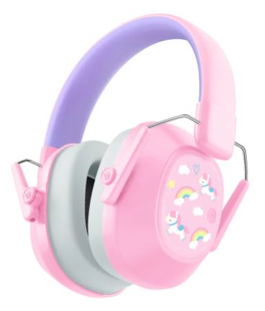 ICLEVER Ear Muffs for Kids C06-2301N-08 29dB NRR Noise Reduction Pony