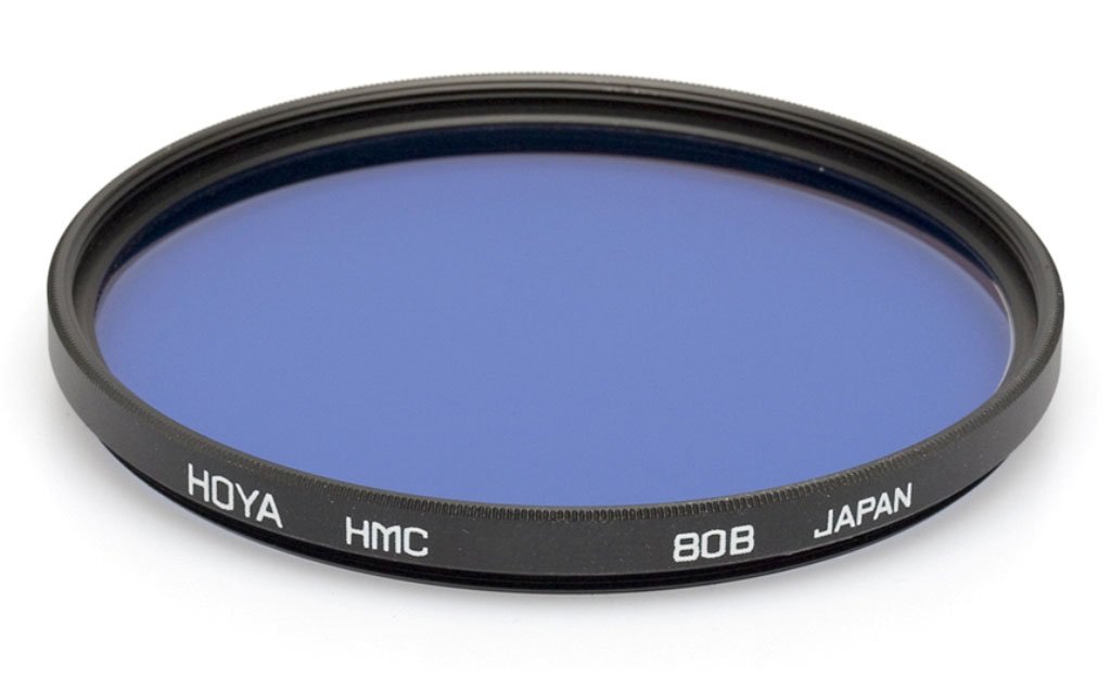 Hoya Filtre Bleu 80B 55mm
