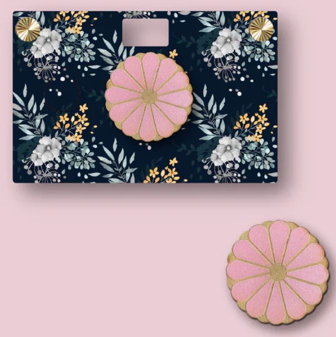 PaperShoot Magnetic Lens Cap - Chrysanthemum