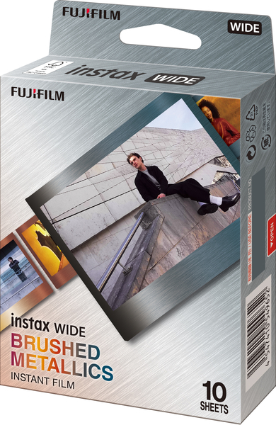 Fujifilm Instax Wide Brushed Metallics 10 Sheets