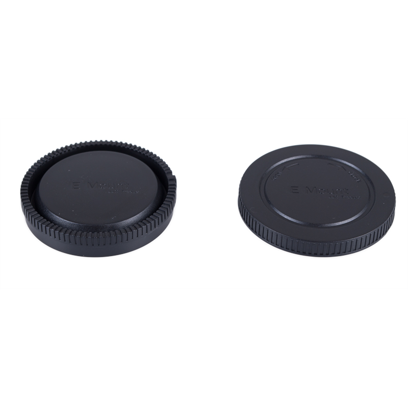 Caruba Rear Lens and Body Cap for Sony E-Mount