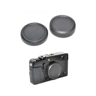 Caruba Rear Lens and Body Cap for Fuji X-Mount