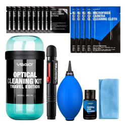 VSGO Optical Cleaning Kit Travel Blue