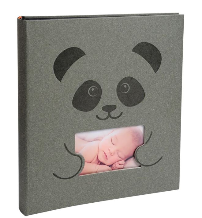 EXACOMPTA Album photo Zéphire 29x32cm 16561E gris 60pages