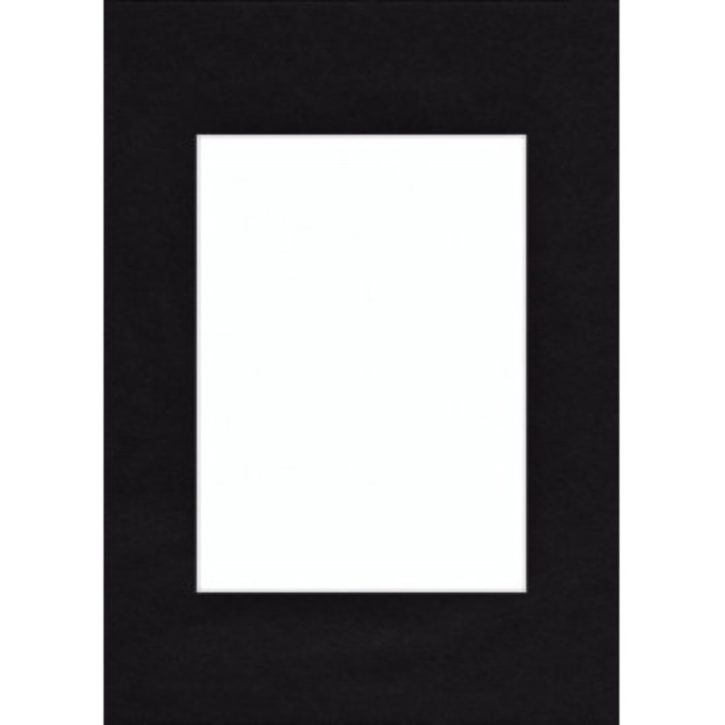 Hama Passe-partout (Marie-Louise) Premium, noir, 40 x 50 cm (intérieur 30 x 40 cm)