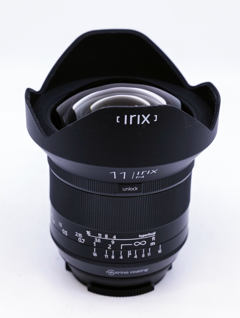 OCCASION Irix Blackstone 11mm f4 FishEye ( Canon EF)