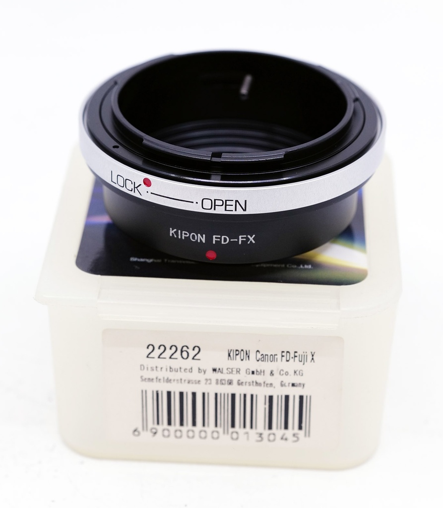 OCCASION Kipon Canon FD - Fuji X