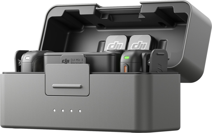 DJI Mic 3 (2 TX + 1 RX + Charging Case)