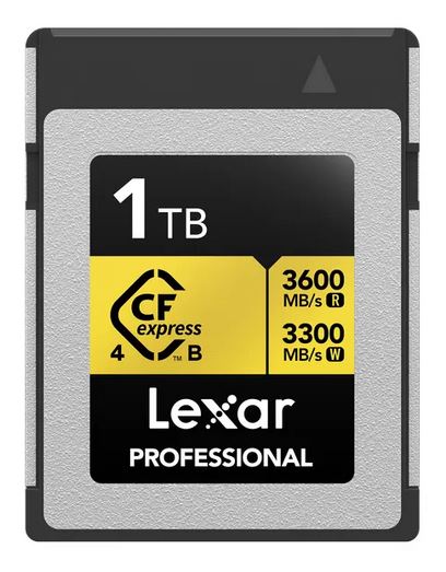 Lexar 3600MB/s CFexpress 4.0 1TB Gold (Type B)