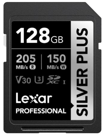 Lexar SILVER Plus UHS-I SDXC 128GB