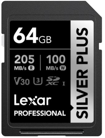 Lexar SILVER Plus UHS-I SDXC 64GB