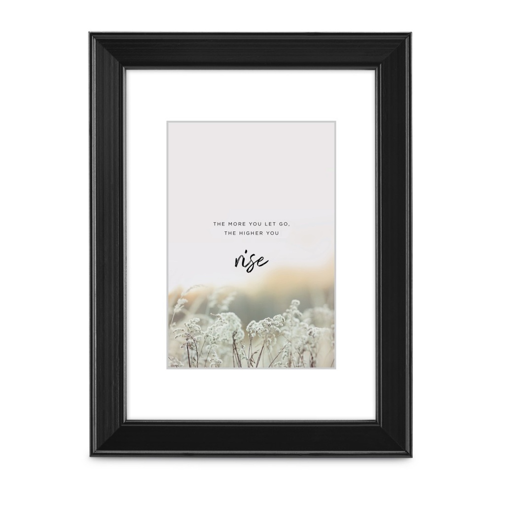 Hama Cadre photo en bois "Rise", noir, 15 x 20 cm