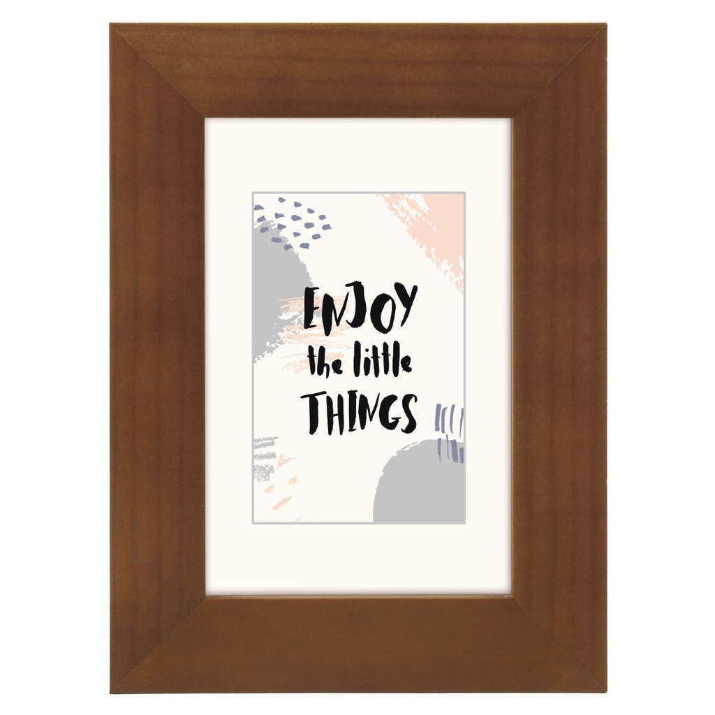 Hama Cadre photo en bois "Skara", noisette, 15 x 20 cm