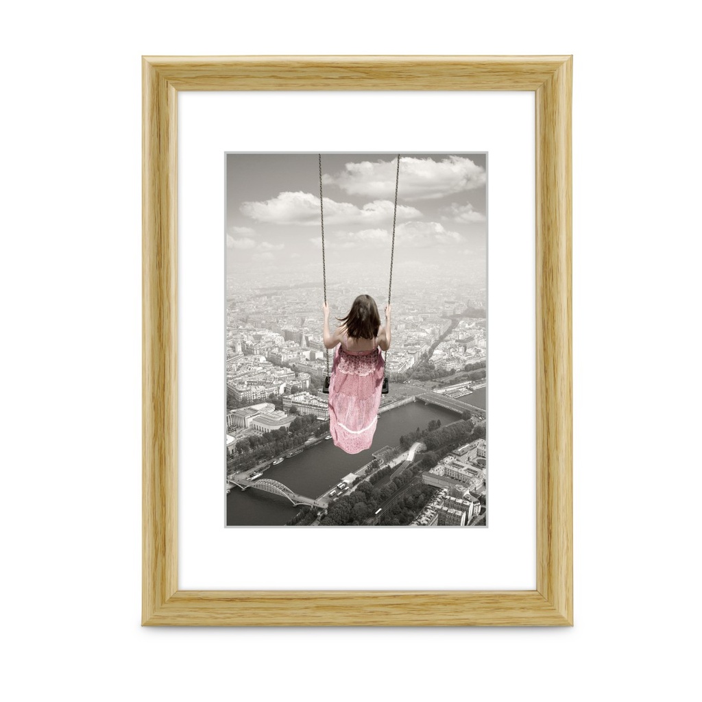 Hama Cadre photo en plastique "Swing", naturel, 10 x 15 cm