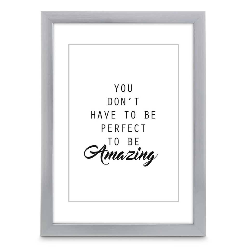 Hama Cadre photo en plastique "Chiaro", argenté, 15 x 20 cm