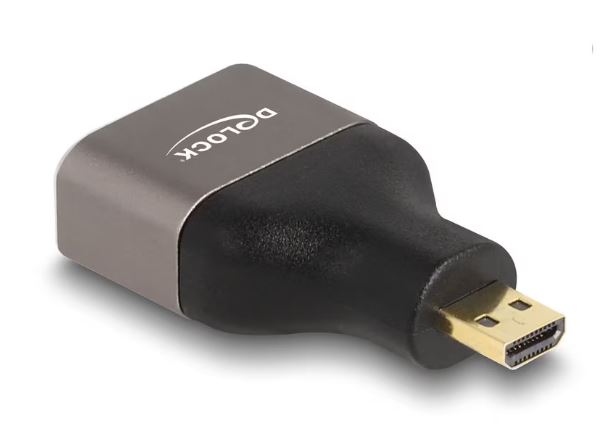 Delock Adaptateur 8K 60 Hz HDMI - Micro HDMI (HDMI-D)