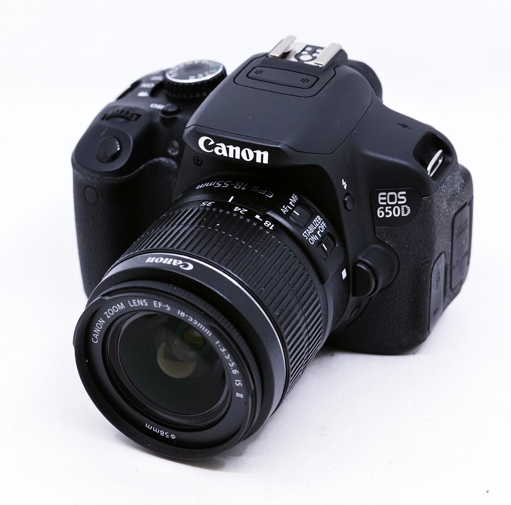 OCCASION Canon EOS 650D + EF-S 18-55mm f3.5-5.6 IS II