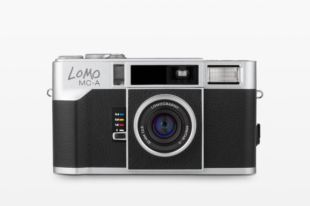Lomo MC-A Fotocamera 35 mm Silver