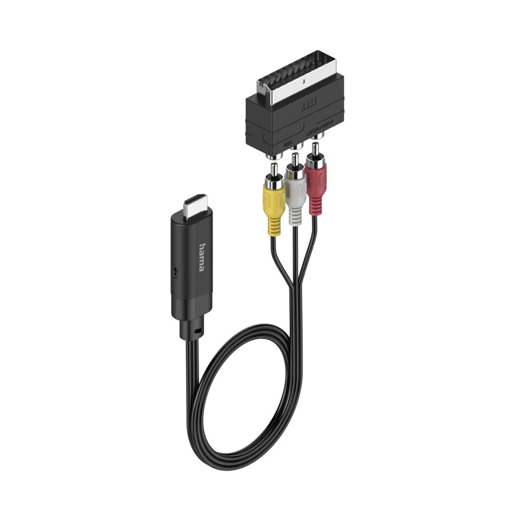 Hama Convertisseur AV, péritel/RCA sur HDMI™