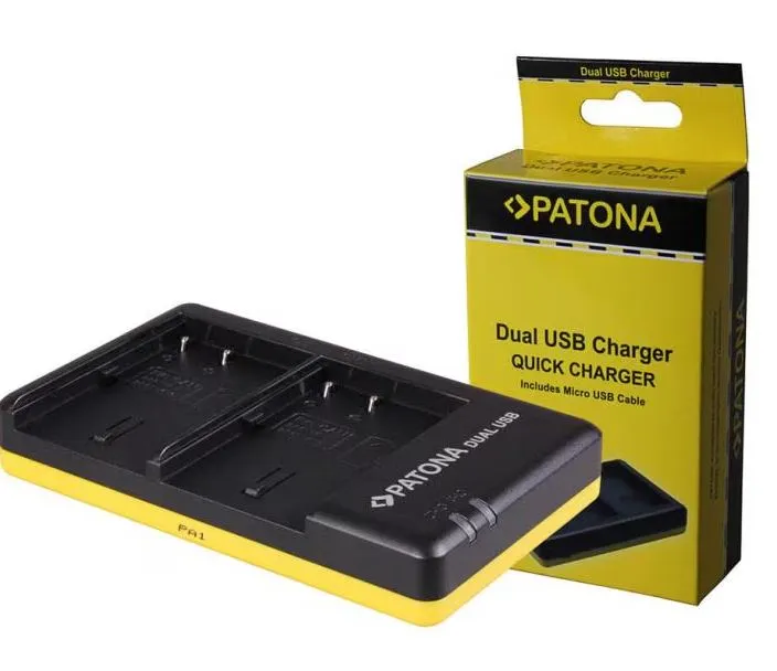 Patona Chargeur Dual Canon BP511