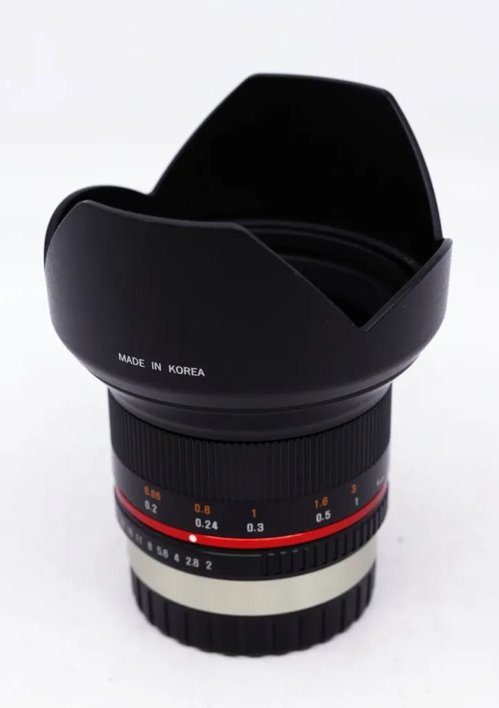 OCCASION Samyang 12mm f2 NCS CS (Fuji x-mount)
